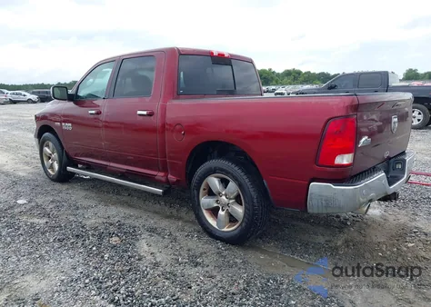 2016 Ram 1500 Big Horn из США, поврежденный, VIN 3C6RR6LT9GG295537